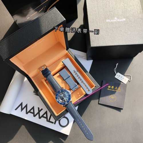 Top-tier source! Blancpain's classic Fifty Fathoms series, renowned for its qua