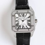 Taiwanese Factory Santos Quartz Mechanical Movement, Original Mold, Developed Ov