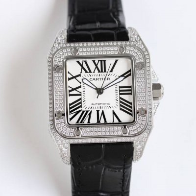 Taiwanese Factory Santos Quartz Mechanical Movement, Original Mold, Developed Ov