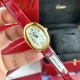 New model! 18K gold + American leather strap! The latest classic of the Cartier