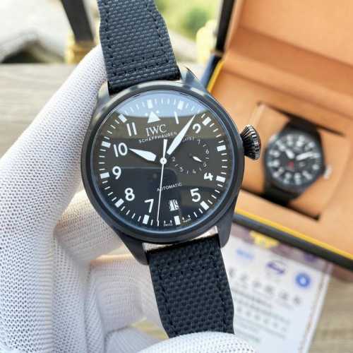 Gold Black + 200,000 Iwc Premium Men's Watch, Multi-Functional Design, Elegant A