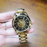 Steel: , Leather: , Longines-Longines elegant men's watch fully automatic mechan