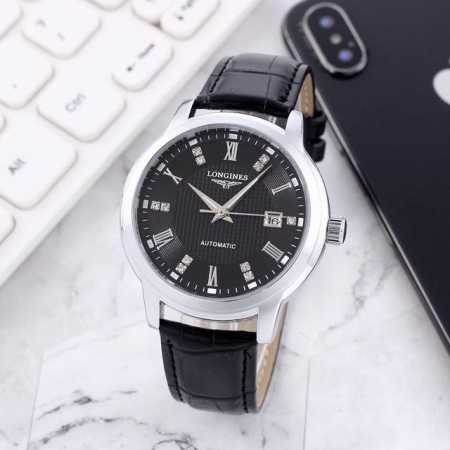 White: Inter-Gold: , All Black: , New Longines - Longines, Simple And Stylish, B - Click Image to Close