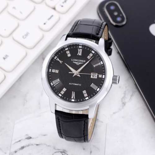 White: Inter-Gold: , All Black: , New Longines - Longines, Simple And Stylish, B
