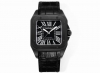 White-Gold Full Diamond Case + 150 Hy Cartier Santos Men's 100Th Anniversary Edi