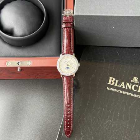 Super beautiful Blancpain Blancpain Moon Beauty Natural Mother-of-Pearl Dial Wom - Click Image to Close