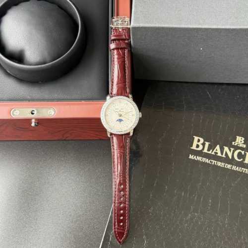 Super beautiful Blancpain Blancpain Moon Beauty Natural Mother-of-Pearl Dial Wom