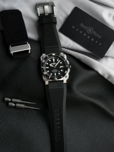 Brf Bell & Ross Ot5 Instruments series Br03A 2824 automatic mechanical movement