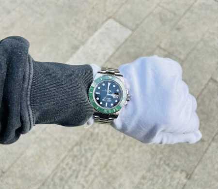 Rolex Submariner (Green) Automatic Mechanical Movement Date Display Men's Swiss - Click Image to Close