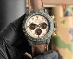 Rolex Cosmograph Daytona Series Carbon Fiber Custom Edition. The Watch Is Lightw
