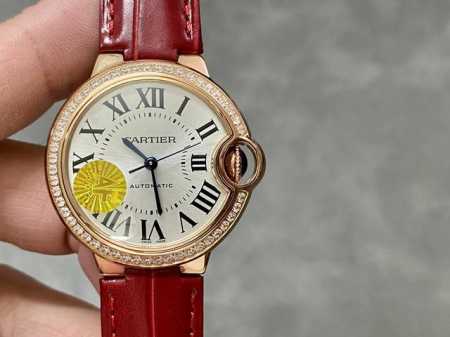 Af New arrival Cartier Blue Balloon popular 33mm series. 18K rose gold original - Click Image to Close