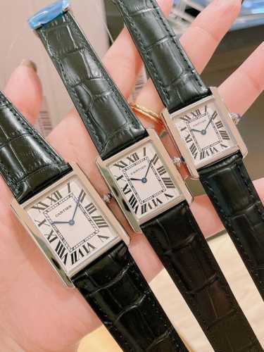 Cartier British Tank Series Model: W5 03. Size: Small 24X31, Medium 27X34, Large