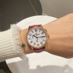 New Strap, Authentic Jaeger-Lecoultre 6-Hand Best-Selling Women's Model Of The Y