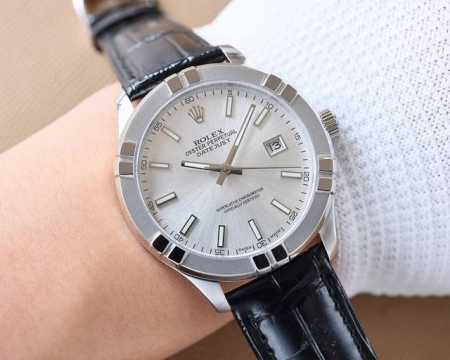 Newest Platinum Rolex! Featuring a unique design style, the dial maintains the - Click Image to Close