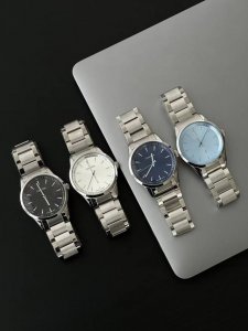 Men's welfare, naked watch Original Ck men's quartz watch leaked out through spe