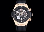 Rose Black + 50 Zf Hublot Big Bang Chronograph, Known As Hub Or Big Bang, Featur