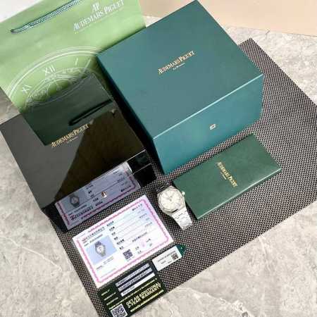 The ultimate "Steel King" women's Audemars Piguet Royal Oak with genuine diamond - Click Image to Close