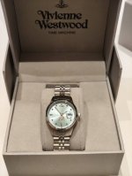 Vivienne Westwood Vivienne Westwood Watch In Stunning Shattered Ice Blue. The Co