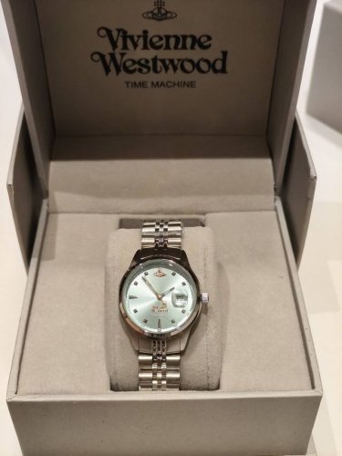 Vivienne Westwood Vivienne Westwood Watch In Stunning Shattered Ice Blue. The Co