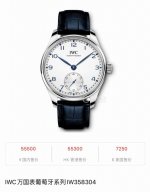 Iwc IWC Portuguese series two-and-a-half-hand high-end men's mechanical watch, I