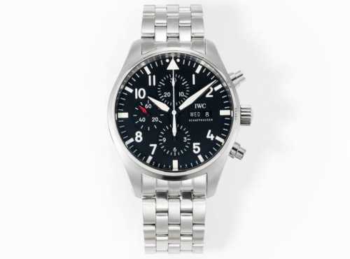 Tw New Arrival! Iwc Pilot's Watch Series Iw378003. 1. The Watch Features Rose Go