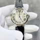 Cartier Blue Balloon 42mm Series! This alligator leather strap model exudes eleg