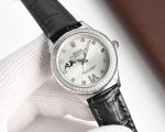 White-Gold Steel Band + 50 Omega Special Ladies Jewelry Series Upgraded V8 Versi