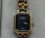 This black and gold sugar cube watch has accompanied me from the workplace to d