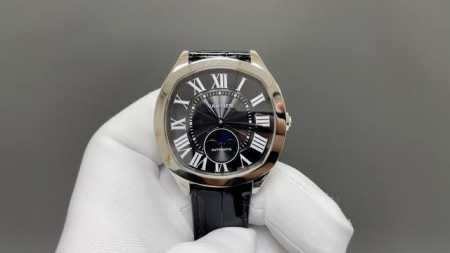 Cartier Drive De Cartier watch. Its elegant and solemn pillow-shaped design pair - Click Image to Close