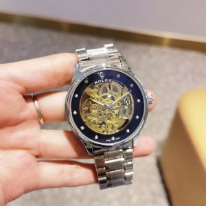 stainless steel strap with butterfly buckle, white: , all black: , Rolex, fully