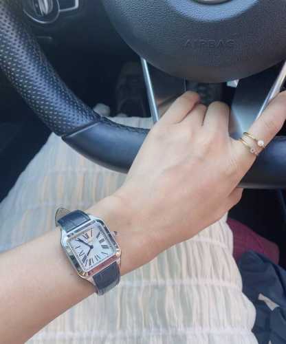 I bought a Cartier Santos two years ago. The more I look at it, the more I like