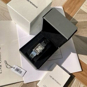 New arrival! Original Armani quartz women's watch, Ar11625, new retro small squ