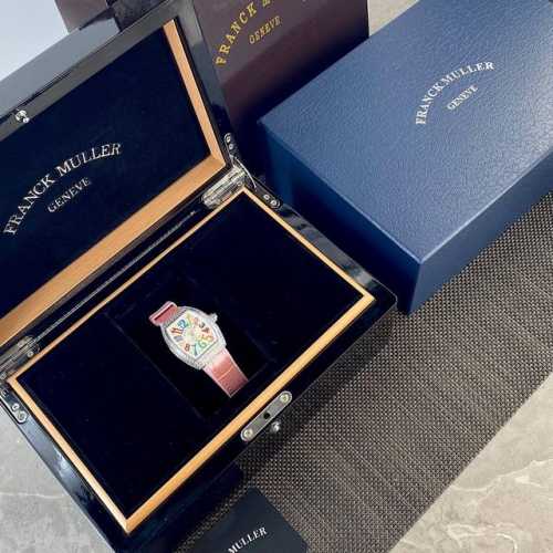 Franck Muller FM V32 High Jewelry Collection Swiss Quartz Watch, 32*42.3mm in si