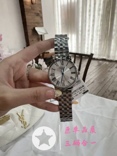 steel strap + 20 original, not a bargain, Tissot T122 latest quartz ultra-thin c