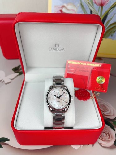 Fashionable Quartz Women's Watch Omega Seamaster Aqua Terra Series Aqua Terra 15