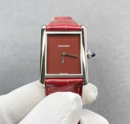 Cartier Tank Must De Cartier, Medium Size (33.7*25.5mm). All parts are compatib - Click Image to Close