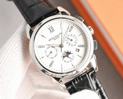 White Gold Patek Philippe Rp10 Pp Stunning Debut 42Mm Diameter Suitable For The