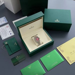 Rolex Datejust 31mm watch with a three-color dial, a timeless art piece on the w