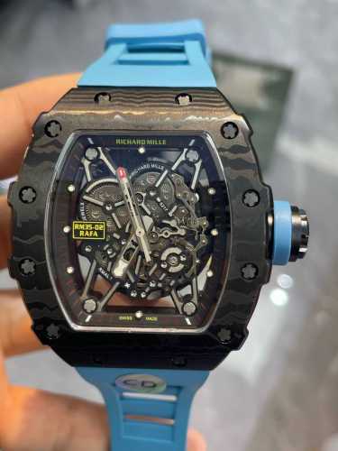 Exclusive Real-Shot Image Richard Miller Automatic Mechanical Watch Men's Watch