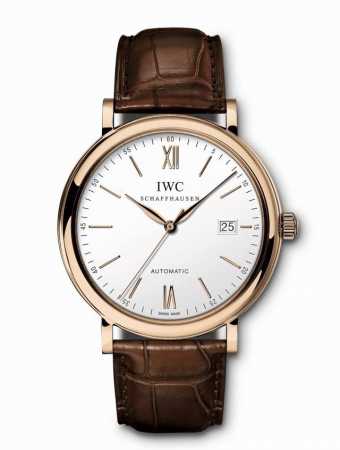 IWC Portofino Series Iw356504 Classic Portofino in 60% Rose Gold. The entire wat - Click Image to Close
