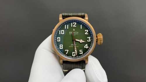 Today's Recommendation: Zenith Rose Gold with Green Dial, Automatic Mechanical