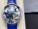 Jacob & Co Czech Leopard Celestial Art Tourbillon Panda Watch. It Vividly Displa