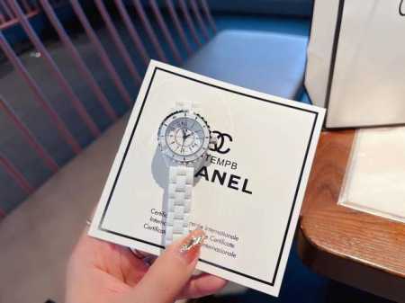 Chanel J12 Untitled Ceramic Watch German Ceramic Craft Japanese Quartz Movement - Click Image to Close
