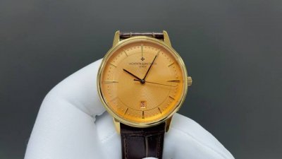 Jaeger-Lecoultre Patrimony 85180 Series New Arrival 1: The Vc Logo And Letters A
