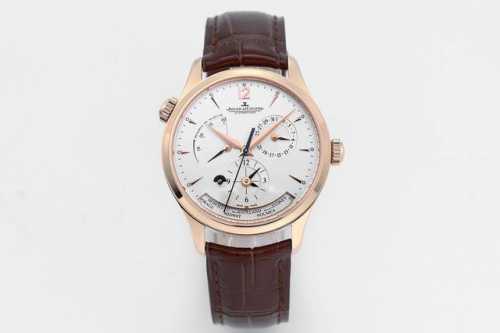 Belt Strap: White - Rose White Steel: 9F Factory New Arrival Jaeger-Lecoultre Ma