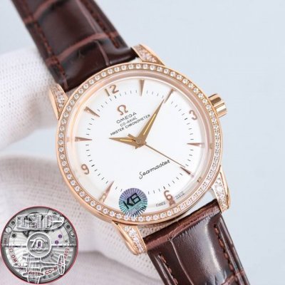 Same price for gold and white. The Omega Seamaster 1948 watch is now available!