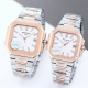 white case, rose case 2150 Hbf Factory Patek Philippe time-stop seconds, thickn