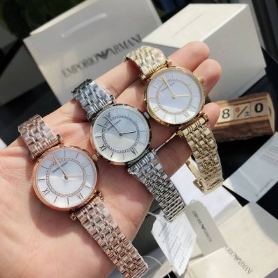 In Stock Original Channel Goods! Armani Armani Classic Ferris Wheel Ladies Watch