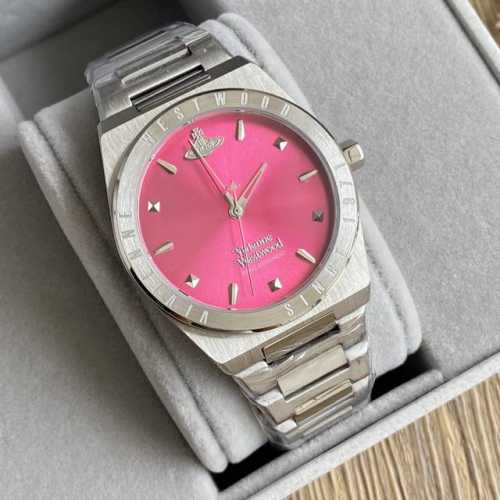 Vivienne Westwood Vivienne Westwood Saturn Rose Red Watch, Vv244 Series Quartz W