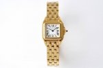 Bv's latest upgraded version, the small 22x30mm Cartier Cheetah watch, features